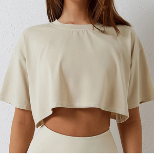 2024 New Custom Design High Quality <b>Women</b> Crop Top <b>T</b> <b>Shirts</b> Wholesale Low Price <b>Women</b> Crop Top <b>T</b> <b>Shirts</b> - Product Image 6