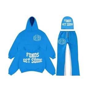 Conjuntos Deportivos Elegantes con Logotipo Personalizado Premium 2025, 100% Algodón, Trajes Deportivos Casuales de Alta Calidad, Transpirables, de Dos Piezas - Product Image 6