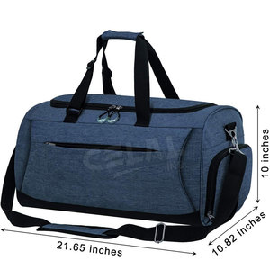 Bolsa de gimnasio de nailon de gran capacidad, personalizada, impermeable, para exteriores, viaje, a la venta - Product Image 6