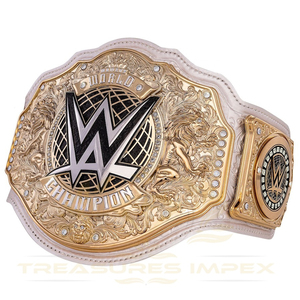 ผู้จัดจำหน่ายเข็มขัด WWE เข็มขัดแชมป์โลกแบบสั่งทำพิเศษ เข็มขัดมวย MMA สไตล์ใหม่ เข็มขัดแชมป์หนังแท้ - Product Image 2