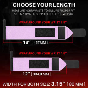 Muñequera Deportiva Personalizada con Logotipo al por Mayor, Soporte para Levantamiento de Pesas, Transpirable, para Gimnasio y Fitness, OEM - Product Image 4