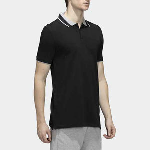 Haute qualité grande taille hommes polos Logo personnalisé à manches courtes col rabattu coupe ample imprimé vêtements de travail d'été haut de sport - Product Image 5