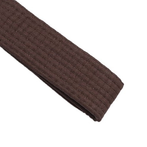 Ceintures de karaté d'arts martiaux sur mesure de haute qualité dernière mode arts martiaux karaté dans des ceintures de Bjj de couleur unie personnalisées OEM - Product Image 5