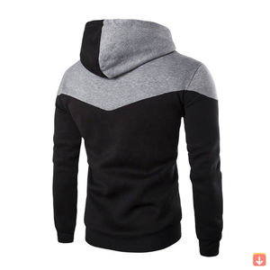Vente chaude poids lourd hommes survêtement à capuche personnalisé en relief 3D imprimé sweat tissu ensemble solide à capuche sweats unis - Product Image 5
