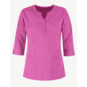 Conjunto de Uniforme Médico de Dos Piezas Transpirable para Mujer, Top con Cuello Redondo y Pantalones Jogger, Uniforme para Enfermera, Doctora, Clínica Dental, Conjuntos de Uniformes Médicos al por Mayor OEM - Product Image 2