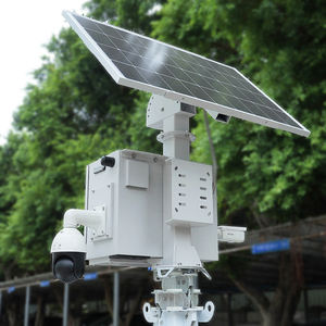 Système de caméra de sécurité solaire CCTV HiTOP 4G 5G, sans fil, alimentation par panneau solaire pour chantier de construction - Product Image 5