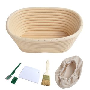 100% Natural Handicraft Eco-Friendly Handwoven Rattan <b>Bread</b> Proofing <b>Basket</b> Oven & Dishwasher Safe - Product Image 1