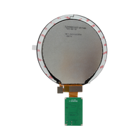 Pantalla TFT Inteligente Serial Redonda de 4 Pulgadas, 720x720, Pantalla Táctil Circular IPS TR660 UART HMI con Software de Interfaz de Usuario Integrado para Electrodomésticos