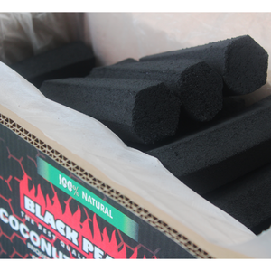 El Mejor Precio de carbón de barbacoa de cáscara de coco de alta calidad Hexagonal para parrilla de barbacoa, bajo contenido de cenizas, sin humo de cáscara de coco 100% - Product Image 2