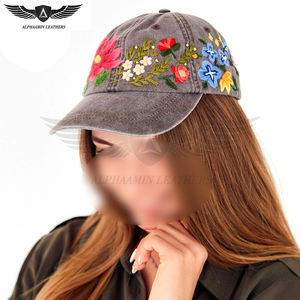 Gorro de Béisbol Bordado de Moda Urbana 2026, Diseño Floral Lateral, Correa Ajustable, Unisex, Casual, para Exteriores - Product Image 3