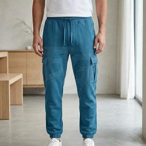 Pantalones Deportivos de Hombre de Alto Rendimiento, 100% Algodón, Corte Recto, Cintura Media, Calidad Premium, Elásticos, Cómodos, Transpirables, Elegantes e Informales - Product Image 4