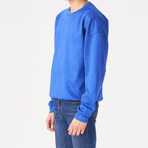 Ropa personalizada Heavyweight 450 Gsm Mezcla de algodón Forro polar Sudaderas de cuello redondo para hombres y mujeres - Product Image 6