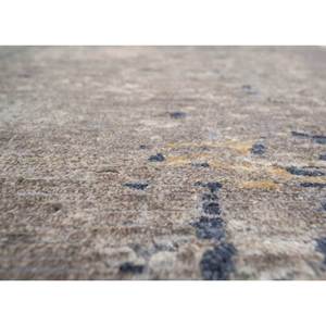 Tapis en laine et soie noué à la main Entropy Blue AKWS-1479, tapis rectangulaire pour couloir et salon, motif patchwork abstrait pour usage domestique - Product Image 3