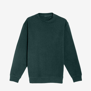 Sudadera Clásica de Manga Larga con Cuello Redondo y Estampado de Letras Negras para Hombre, Ropa Informal Cálida para Otoño y Primavera - Product Image 4