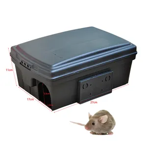Ratten killer Kid & Dog Resistant Rat Depot Kunststoff Manipulation sichere Köders tation