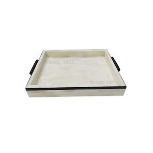 Ustensiles de cuisine de qualité supérieure Plateau alimentaire Design classique Incrustation d'os Dessert Dates Plateau de service par Home Arts - Product Image 4