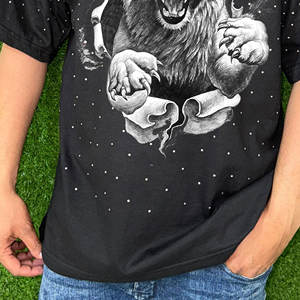 Camiseta de microfibra de diseño moderno de alta calidad para niños, camiseta Original de moda pura, camiseta con logotipo personalizado de ajuste completo para hombres - Product Image 3