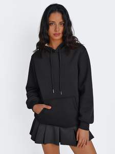 Women's Casual Winter Warm Long Sleeve Pullover Sweatshirt Fleece <b>Sherpa</b> <b>Lined</b> <b>Hoodie</b> Men's Hoodies & Sweatshirts - Product Image 3