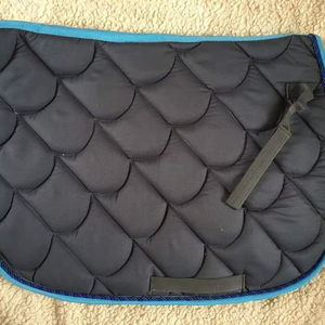 Tapis de selle anglais fantaisie pour l'équitation occidentale Doublure en polaire de laine de polycoton avec rembourrage en mousse de coton - Product Image 2