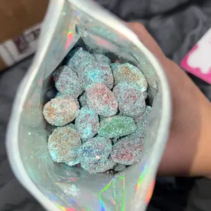 Bonbons Gélifiés Sour Viraux Saveur Myrtille Halal Sans Gélatine, Vente en Gros, Fournisseur d'Usine OEM - Product Image 3