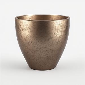 Grand pot de fleurs en métal écologique personnalisable pour la maison et le jardin, élégant pour une utilisation intérieure/extérieure avec des plantes spectaculaires - Product Image 6