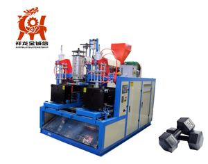 Haltères personnalisés Fitness poids à revêtement multicolore équipement de gymnastique haltères hexagonaux en fonte machine de moulage par soufflage - Product Image 1