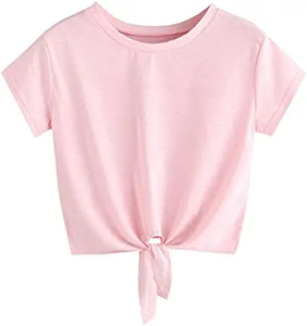 Blusa Casual de Punto con Botones Bordados para Mujer, Talla Grande, Primavera, Ecológica, Manga Corta - Product Image 2