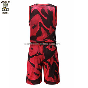 Uniforme de Baloncesto Profesional, Combinación de Camiseta y Pantalones Cortos, Tejido con Control de Humedad para Entrenamientos de Equipos de Competición - Product Image 2
