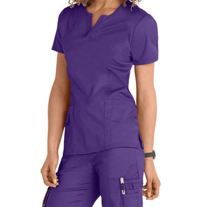 Uniformes de enfermera médica para mujer, trajes de Hospital para el personal, Material médico transpirable, juegos de fregado al por mayor en calidad Premium - Product Image 4