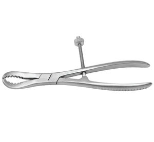 Fórceps de sujeción ósea de 13cm con bloqueo de velocidad Instrumento quirúrgico ortopédico de acero inoxidable - Product Image 6