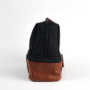 Sac de toilette en nylon de qualité supérieure, à fermeture éclair, tendance, avec logo personnalisé, taille et couleur personnalisables, réutilisable, pour le rangement de cosmétiques en voyage - Product Image 3