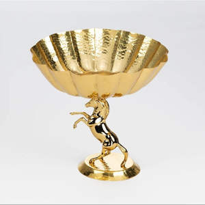 Plato de Servir de Metal para Mesa de Centro, Moderno, de Lujo, Ecológico, de Diseño Personalizado para Hoteles, Hogares y Restaurantes - Product Image 6