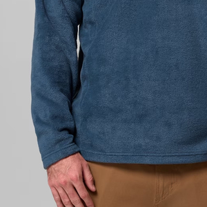 Sweat-shirt en molleton pour homme à coupe décontractée pour un confort en plein air, pour une chaleur quotidienne, couleur unie / logo personnalisé, design pull à manches longues - Product Image 3