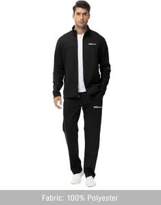 Customized Men's Winter Eco-Friendly Cotton Fleece <b>Gym</b> <b>Tracksuit</b> Wholesale Comfortable Jogging Top with Zipper for Training Wear - Product Image 3