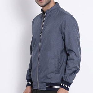 Haute qualité Satin Bomber veste sport université veste hommes Satin tissu avant boutons brodé Letterman veste pour hommes - Product Image 2