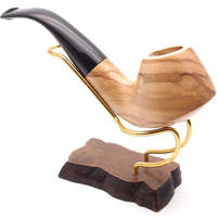 Pipe à fumer en bois élégante avec un matériau durable et un design parfaitement sculpté pour un confort et des performances améliorés