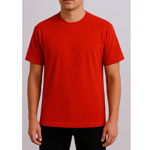 T-shirts pour hommes à manches courtes de qualité supérieure, écologiques, unis, décontractés, personnalisables, imprimés par transfert thermique, col rond, coupe classique - Product Image 2