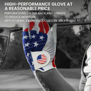 Gants de golf en peau de mouton véritable respirants et durables de la meilleure qualité pour hommes, antidérapants, protégés contre les UV, vendus en gros en usine, sport au Pakistan - Product Image 6