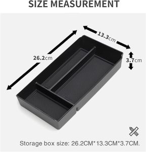 Pour Benz G350 G400 G500 G63 <span class=keywords><strong>AMG</strong></span> 2019-2024 Accoudoir Central Boîte De Rangement Plateau Organisateur Accessoires Rangement - Product Image 3