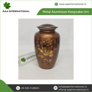 100% Compromiso de calidad Logotipo personalizado Urnas de recuerdo de cremación de metal para adultos Oferta increíble para compradores a granel para guardar cenizas - Product Image 2