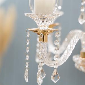 Vente en gros, bougeoir personnalisé élégant en aluminium, dessus de table décoratif moderne en métal pour Noël - Product Image 3