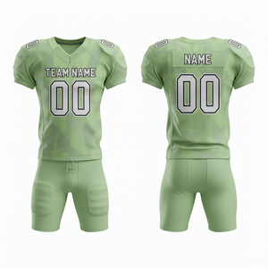 ชุดอเมริกันฟุตบอลแบบกำหนดเองสำหรับผู้ชาย วัยรุ่น ผู้ใหญ่ ชุดกีฬาทีมแบบส่วนตัว รวมถึงเสื้อ กางเกง ไซส์ใหญ่ - Product Image 3