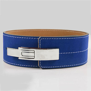 Cinturones de palanca de cuero de vaca de Venta caliente para gimnasio Fitness y levantamiento de pesas palanca de entrenamiento cinturón de levantamiento de pesas hecho de cuero de vaca 13MM - Product Image 5