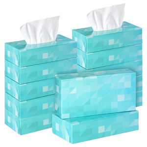 Commercial Grade Facial Tissue <b>Box</b> <b>Strong</b> Soft Absorbent Paper for Restaurants Hotels and Offices - Product Image 4