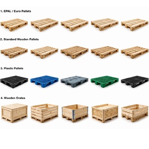 Paletas de Plástico Industriales, Paletas Moldeadas por Inyección de HDPE para Uso en Exportación - Product Image 5