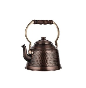 Bouilloire à thé compacte portable en laiton idéale pour le camping poignée ergonomique légère résistante facile à nettoyer sûre pour une utilisation en extérieur - Product Image 3