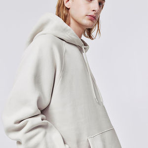 Chándal 100% algodón estampado personalizado hombres ropa de calle de gran tamaño sudaderas con capucha y pantalones de chándal Joggers conjunto algodón deportes Jogging chándal - Product Image 5