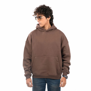 Sudadera con Capucha de Forro Polar Grueso de Alta Calidad para Hombre, Diseño de Logotipo Personalizado, Corte Regular, Mezcla de Algodón para Invierno, Ecológica, ODM - Product Image 1