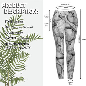 Leggings Deportivos de Cintura Alta para Mujer, Largos hasta la Rodilla, Cintura Elástica, Súper Suaves, Ligeros, Elásticos en Cuatro Direcciones, Transpirables - Product Image 5