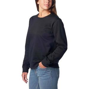 เสื้อสเวตเตอร์ผ้าฝ้ายสำหรับผู้หญิงเสื้อสเวตเตอร์ผ้าคอตตอนสีพื้นสำหรับฤดูใบไม้ร่วงโลโก้ตามสั่ง2025 - Product Image 6